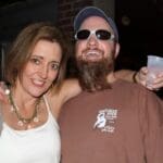 Magical and Sean "Bad" Appel at Red's during Carol's Birthday. Photo by The Delta Bohemian