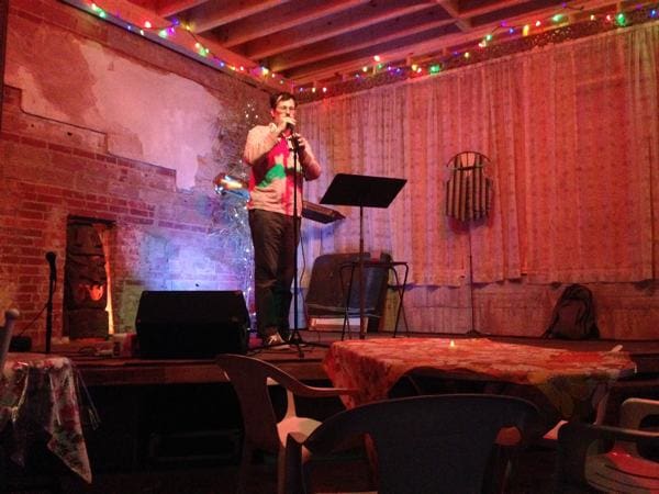 Clarksdale Press Register Managing Editor Jesse Wright at New Roxy in  Clarksdale at The Mosquito