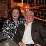 Martha James and Rev. Charles Langford. Photo by DB