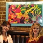 Mj Haley and Melissa Burns. Photo by DB