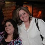 Guest and Laura Allhands. Photo by DB