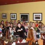 A table full of fun at Lenora's in Oxford! Photo by The Delta Bohemian