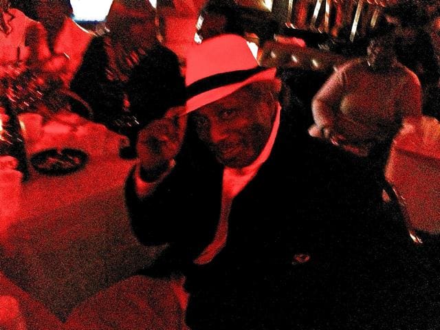 Deejay Dingo at Red's Blues Club in Clarksdale. Photo by Delta Bohemian