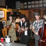 The Side Street Steppers at RUST Restaurant in Clarksdale, MS. Photo by DB