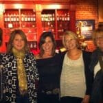 Five area hotties enjoying a mid-festival libation at Madidi. Madge Howell, Ginger Burnham, Stacy Falls, Becky Williams and Cindy Sturdivant.