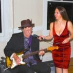 Eden joining Duff for a song or two. Photo by The Delta Bohemian