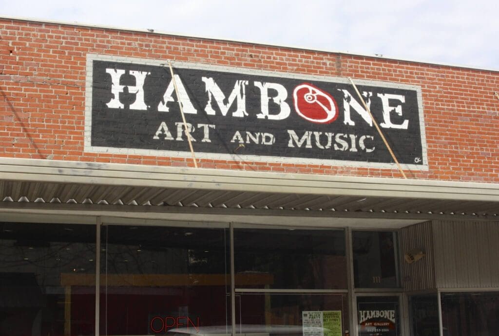 Hambone Art and Gallery in Clarksdale, a live music venue.