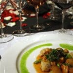 There were many delicasies to eat and taste during FRENCH NIGHT MADIDI. Photo by Rachel Bush.