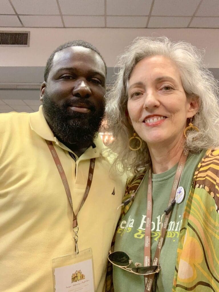 County Supervisor Derrell Washington and Tourism Commissioner Madge Marley Howell at Governor's Conference in Columbus, MS. (Not pictured is Toursim Director Bubba O'Keefe who was in attendance)