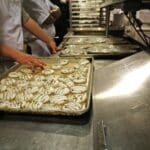 A tray of the Macaroons for the Dessert. Photo by Rachel Bush.