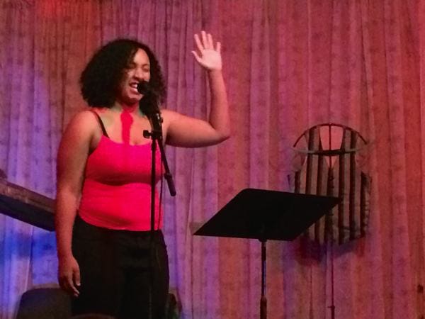 Actress Shera Phillips at The Mosquito night at the New Roxy in Clarksdale