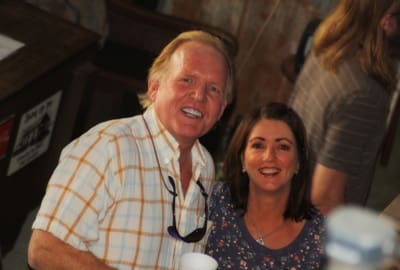 Delta Bohemians Chris and Cheri in the Juke Joint Chapel at the Shack Up Inn. Photo by The Delta Bohemian