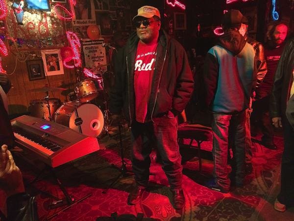 Red Paden, founder and owner of Red's Blues Club in Clarksdale
