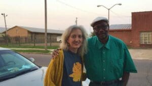 Clarksdale Taxi Cab Driver Roosevelt Noah with Magical Madge Marley Howell