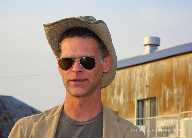 Artist, Chef, Creative Creature and Friend Randall Andrews at Shack Up Inn