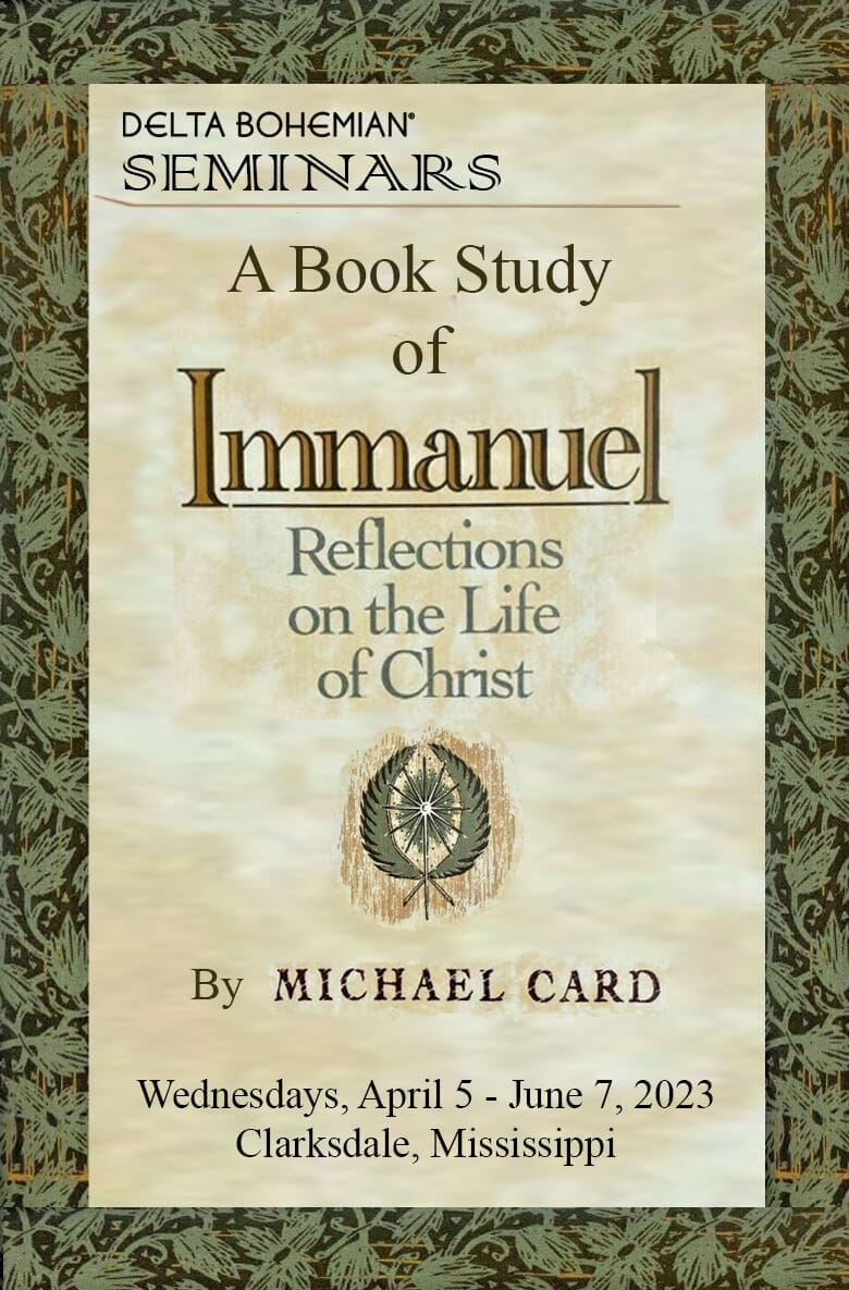 Michael Card book study event poster