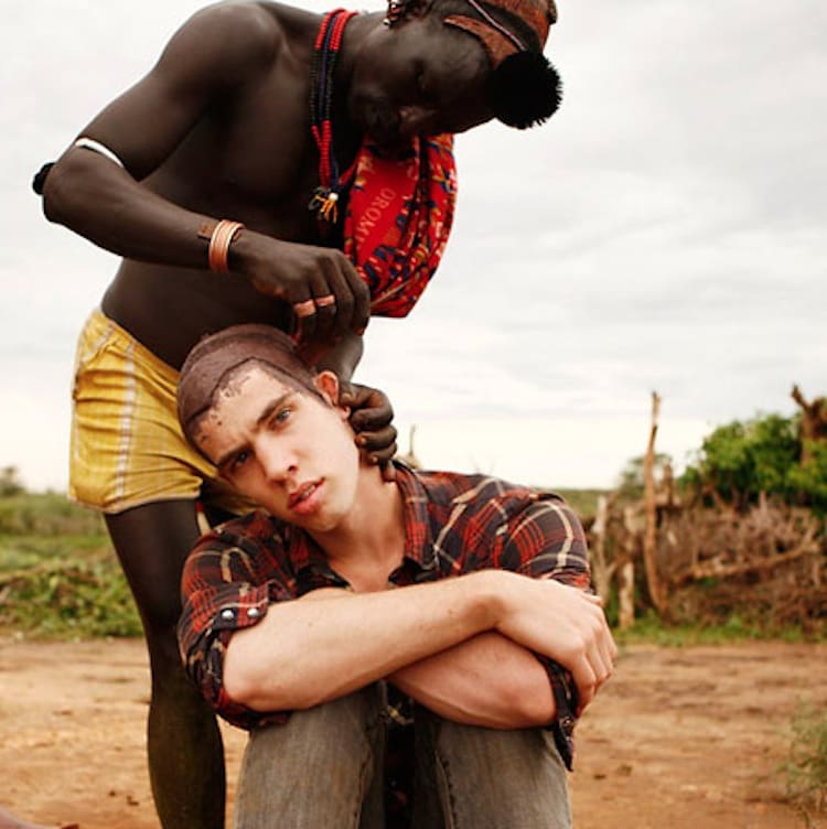 Photographer and Filmmaker Joey L. with a friend in Ethiopia. Photo courtesy of joeyl.com