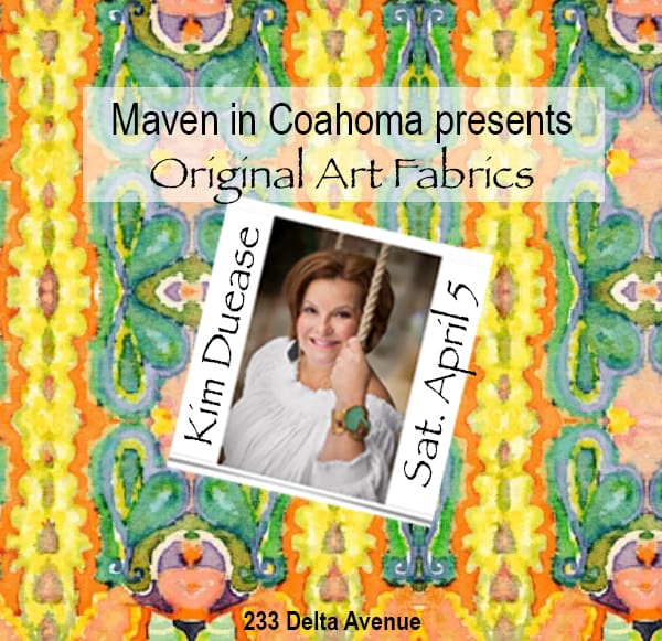 Kim Duease art event flyer