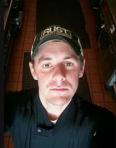 Levi Minyard in his Rust hat. Photo by Levi Minyard. RIP our friend