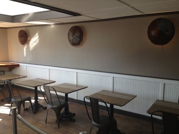 Interior of Dreamboat in Clarksdale - still in progress