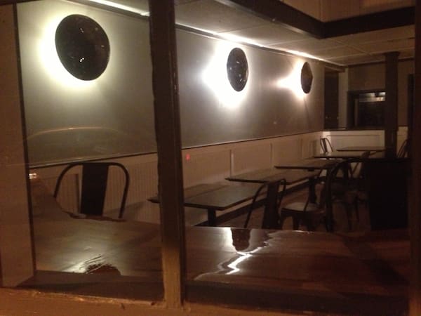 Artist Randall Andrews and Marilyn Trainor Storey collaborated on custom lighting for Jerry's Dreamboat.