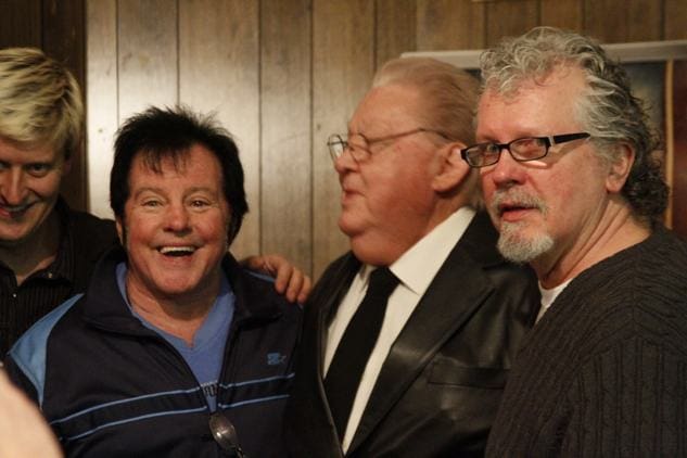 "Superstar" Bill Dundee, Buddy Wayne and Memphis Heat producer Ron Hall at Cdale Film Festival 2012