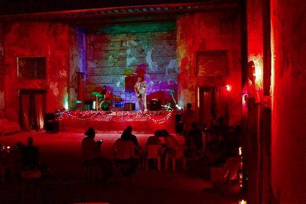 New Roxy in Clarksdale, a live music venue.