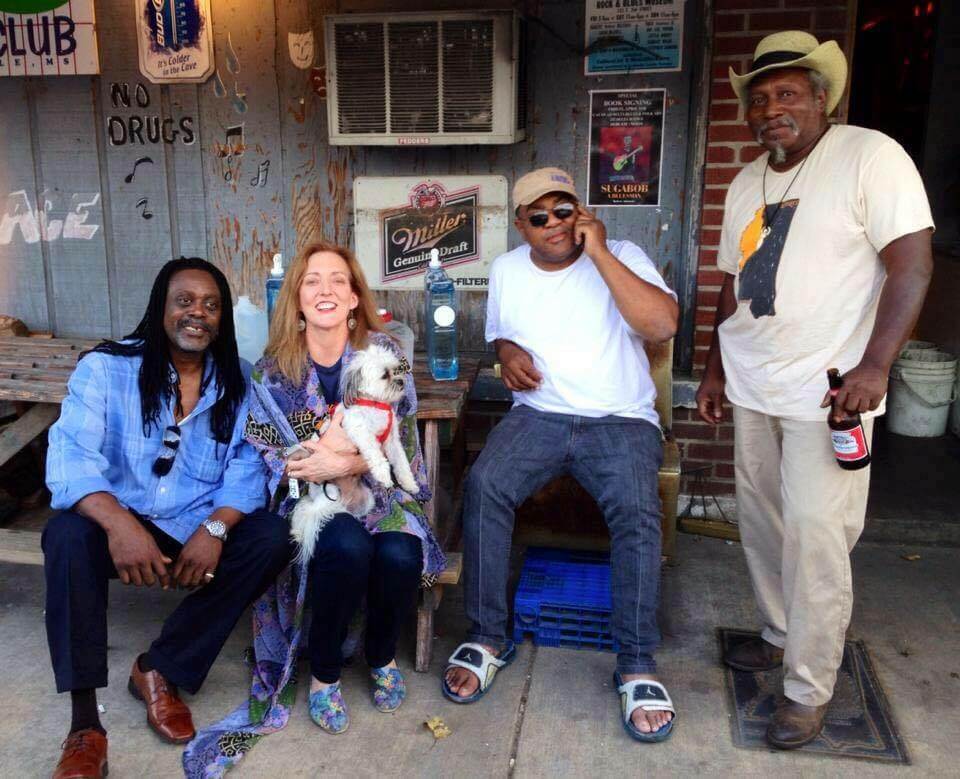 Friends enjoying a casual outdoor gathering