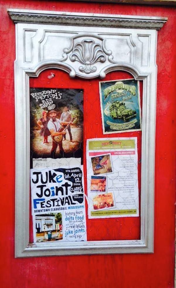 NEW ROXY POSTERS promoting their Juke Joint Festival Events 2014