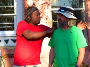 Mark River Peoples and John Ruskey. Photo by DELTA BOHEMIAN