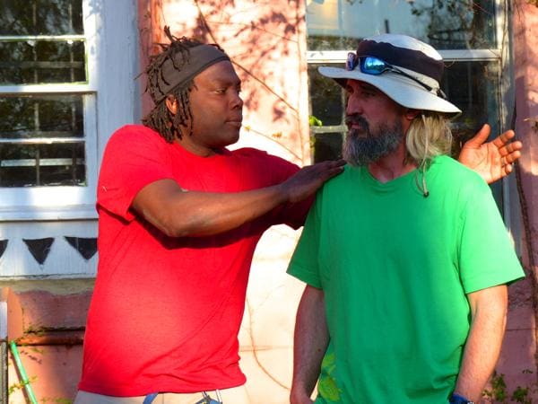 Mark River Peoples and John Ruskey. Photo by DELTA BOHEMIAN