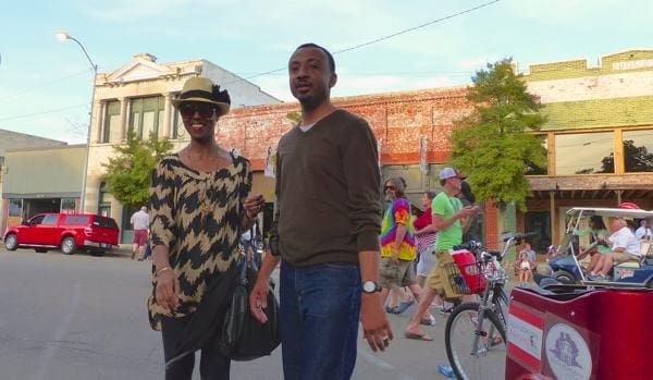 Kandis and Mark Webb during Juke Joint Festival in Clarksdale, Mississippi