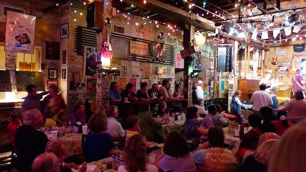 Ground Zero Blues Club in Clarksdale, a live music venue.