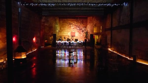 A rainy night at the New Roxy in Clarksdale