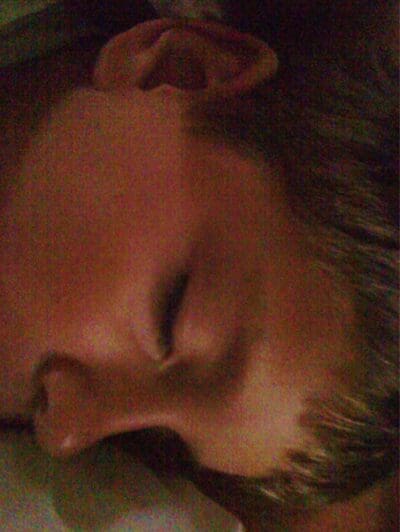 Child sleeping peacefully