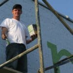 Delta Bohemian and Local Artist Christopher Keywood. Photo by another fine artist, Gerald DeLoach