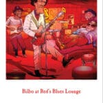 Bilbo Walker playing guitar at Red's Blues Lounge.
