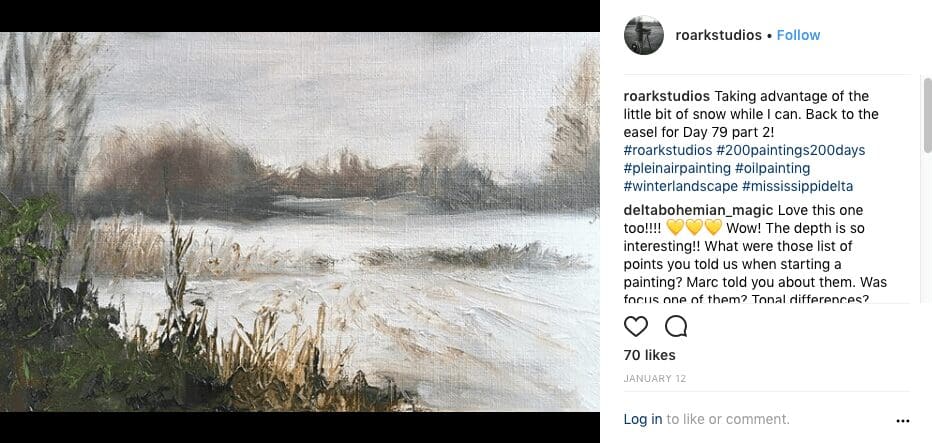 200 plein air paintings in 200 days