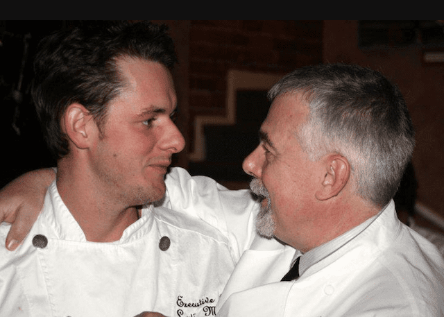 The late Chef Levi Minyard with Master French Chef Chevalier Philippe Boulot. Photo by Delta Bohemian
