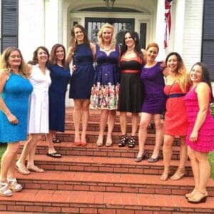 Bachelorette Party at Clarksdale White House - they met Deak Harp and got a performance