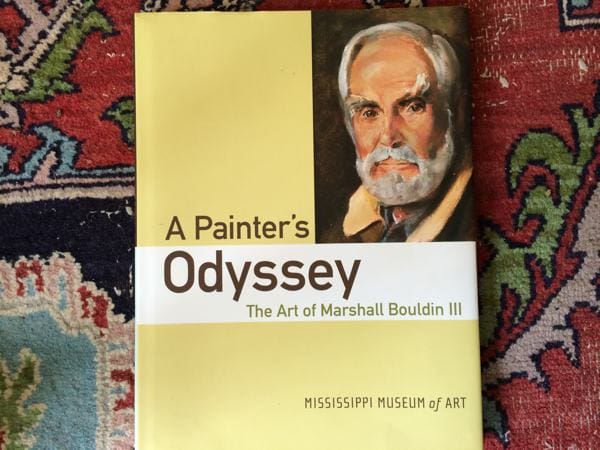 Cover of book "A Painter's Odyssey: The Art of Marshall Bouldin, III"