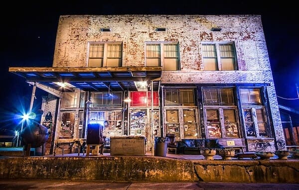 Delta Cotton Company above Ground Zero Blues Club in Clarksdale, Mississippi
