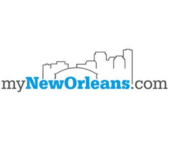 New Orleans skyline logo design
