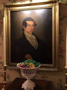 Portrait of Elodie Pritchartt's relative Thomas Rose, a Master Carpenter from Natchez.