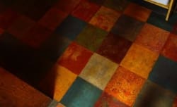 The floor at Kathryn's on Moon Lake