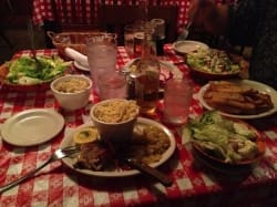 Dinner at Kathryn's on Moon Lake